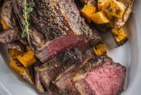 Garlic-Herb Crusted Holiday Strip Roast