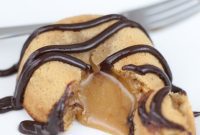 Peanut Butter Overload Volcano Cakes