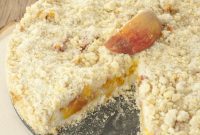 Tuscan Sun-Kissed Peach Crumb Cake
