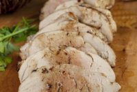 Pass the Pork Tour Presents Apple Cider Pork Tenderloin