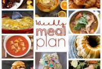 Easy Eats Weekly Meal Plan January 31 to February 6