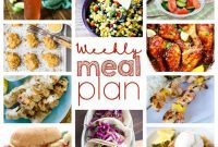 Weekly Meal Plan Week 55