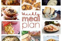Weekly Meal Plan Sixty One
