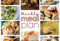 Weekly Menu Week 63