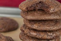 Decadent Double Chocolate Truffle Cookies