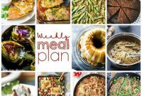 Weekly Meal Planner: Edition 86