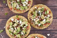 Crispy Pine Nut Hummus Tostadas with Fresh Pico