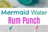 Mermaid’s Lagoon Rum Punch