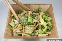 Vibrant Asian Chicken Salad with Toasted Sesame Dressing