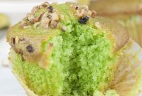 Emerald Pistachio Walnut Muffins