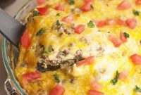 Speedy Cheesy Taco Bake