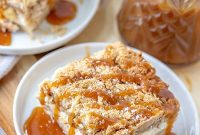 Decadent Salted Caramel Apple Cheesecake Bites