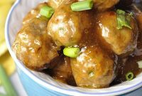 Orange Glazed Meatballs