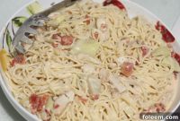 Artichoke Rosso Spaghetti