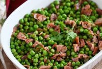 Sweet Peas, Salty Prosciutto