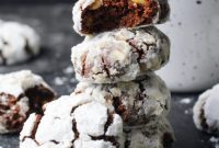 Cocoa Hazelnut Crinkle Delights