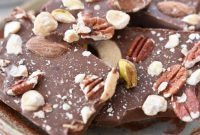 Gourmet Triple Nut Chocolate Bark