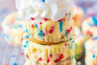 Patriotic Mini Cheesecakes