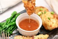 Golden Idaho Steak Fingers with Zesty Country Dipping Sauce