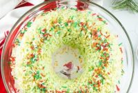 Festive Rice Krispies Treats Wreath