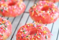 Homemade Vanilla Glazed Baked Donuts