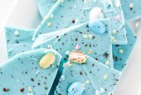 Speckled Robin’s Egg Easter Bark