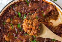 Hearty Beef & Bean Bake