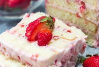 Strawberry Cream Dream Cake