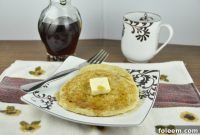 Golden Banana Flapjacks