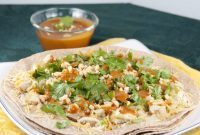 Thai Peanut Chicken Quesadillas