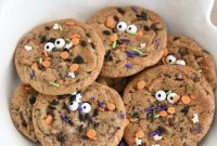 Monster Mash Chocolate Chip Cookies