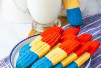 Red White and Blue Blast Cookies