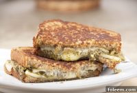 Vibrant Pesto Grilled Cheese