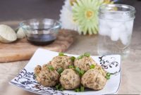 Flavorful Asian Turkey Meatballs and Tangy Lime Sesame Dip