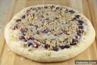 Rich Berry Brown Sugar Dessert Pizza
