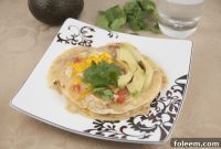 Ranch-Kissed Chicken and Smoked Bacon Enchilada Bake