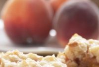 Peach Crumble Squares