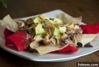 Slow Cooker Cheesy Chicken Nacho Dip