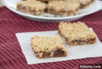 Sweet Strawberry Oat Bars