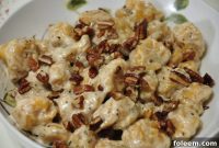Golden Sweet Potato Gnocchi with Aromatic Sage Cream