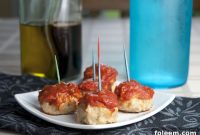 Golden Chicken Parmesan Meatballs