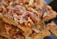 Caramel Pecan Pie Bark