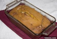 Gourmet White Chocolate Pumpkin Bread