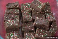 Velvety Festive Chocolate Fudge