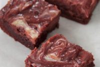 Crimson Velvet Cheesecake Dream Bars