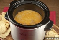 Ultimate Slow Cooker Cheesy Bean Dip