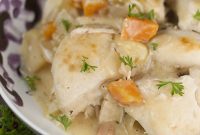 Cozy Slow Cooker Chicken and Dumplings
