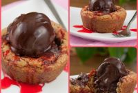 Chocolate Chip Cookie Sundae Cups