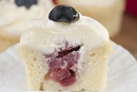 Berry Burst Patriotic Cupcakes