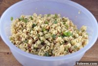 Smoky Almond and Pea Pasta with Fresh Dill